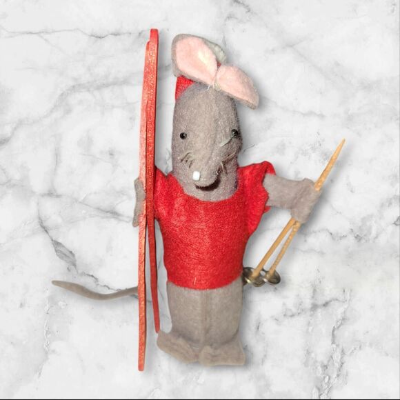 3 Vintage Odd Unusual Unique Christmas Ornaments Whimsical Folk Art Primitive - Picture 2 of 14